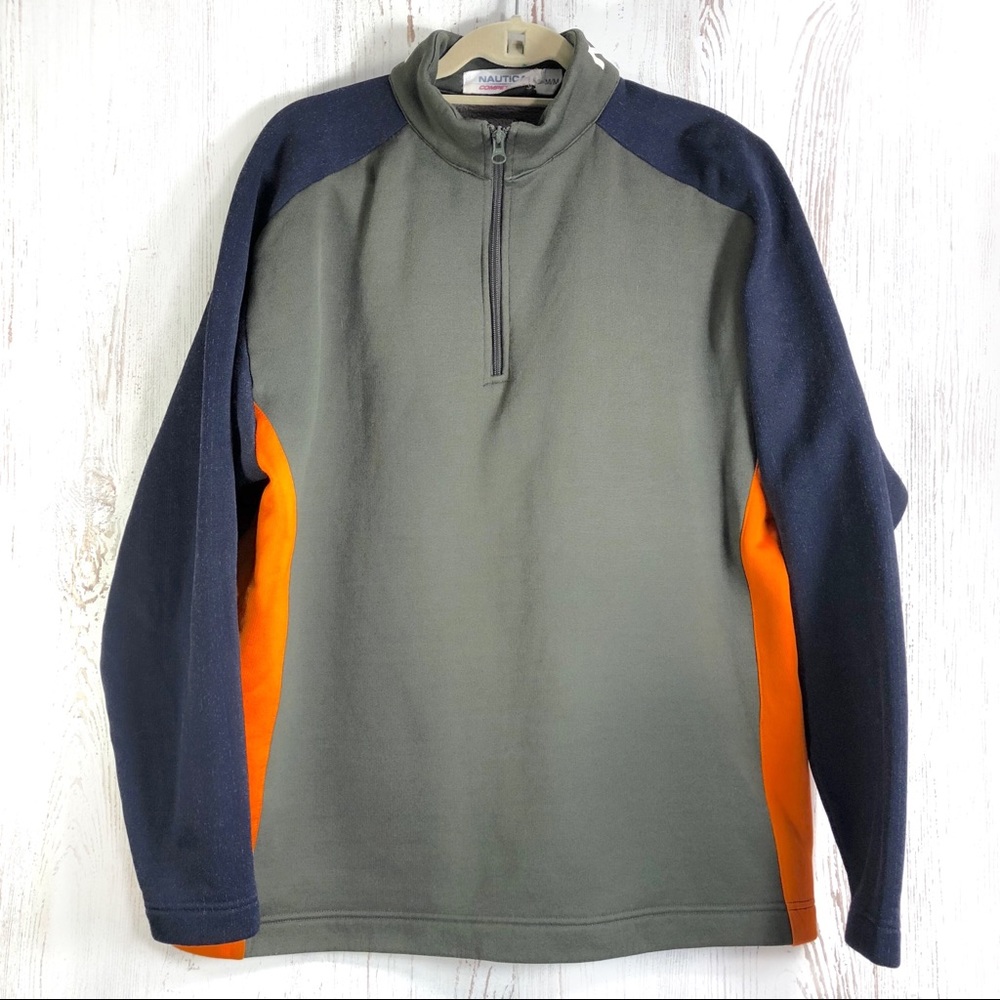 Nautica Competition quarterzip pullover sweatshirt